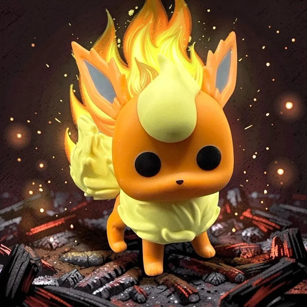 Funko POP! Games Pokemon Flareon #629 Vinyl Figure A61